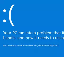 computer blue screen